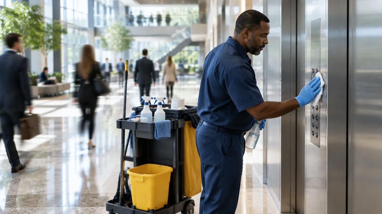 Day porter — commercial cleaning in Florida